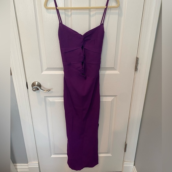 Purple Knit Dress - Picture 3 of 11